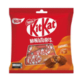 Nestle Kit Kat Miniatures Caramel Chocolate Pouch 110g - Snapcart.pk