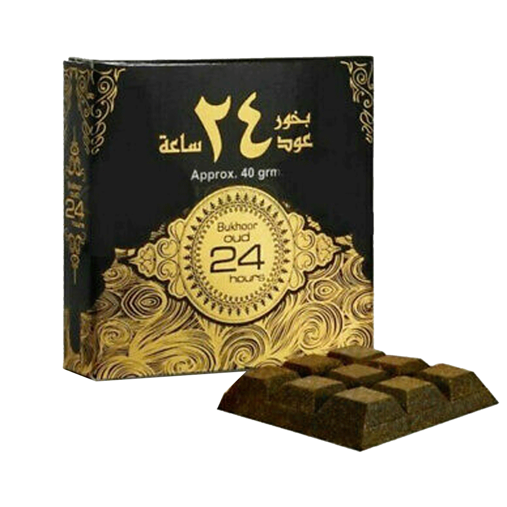 Bakhoor Oud 24 Hrs 40gm