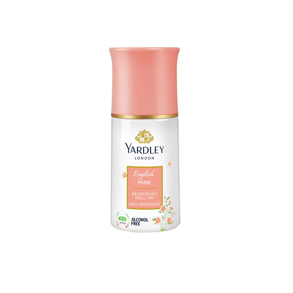 Yardley Roll On English Musk 50ml - Snapcart.pk