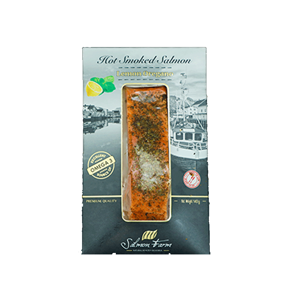 Hot Smoked Salmon Lemon Oregano 140g - Snapcart.pk