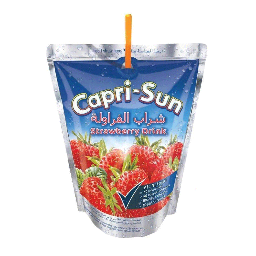Capri Sun Strawberry Drink 200ml