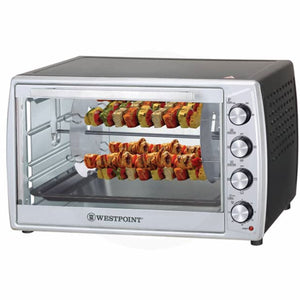 Westpoint Convection Rotisserie Oven with Kebab Grill WF-6300RKC - 63 Litres + Electric Stove/Hot Plate - Snapcart.pk