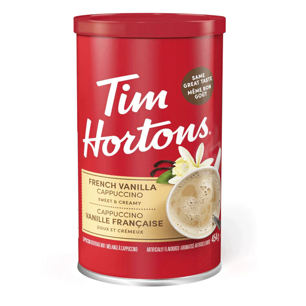 Tim Hortons French Vanilla Coffe Jar 454g