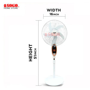 Sogo Rechargeable Floor Fan JPN-633 - My Store