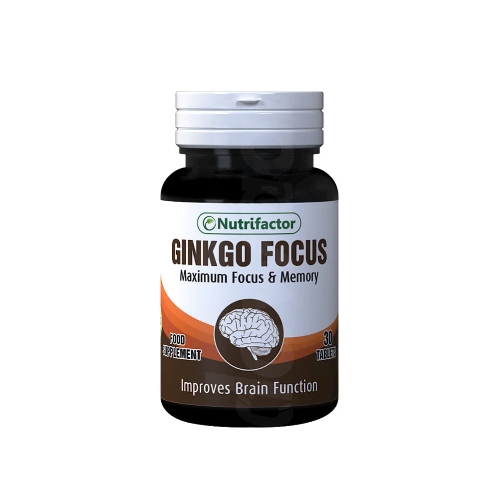 Nutrifactor Ginkgo Focus Tablets 30s - Snapcart.pk