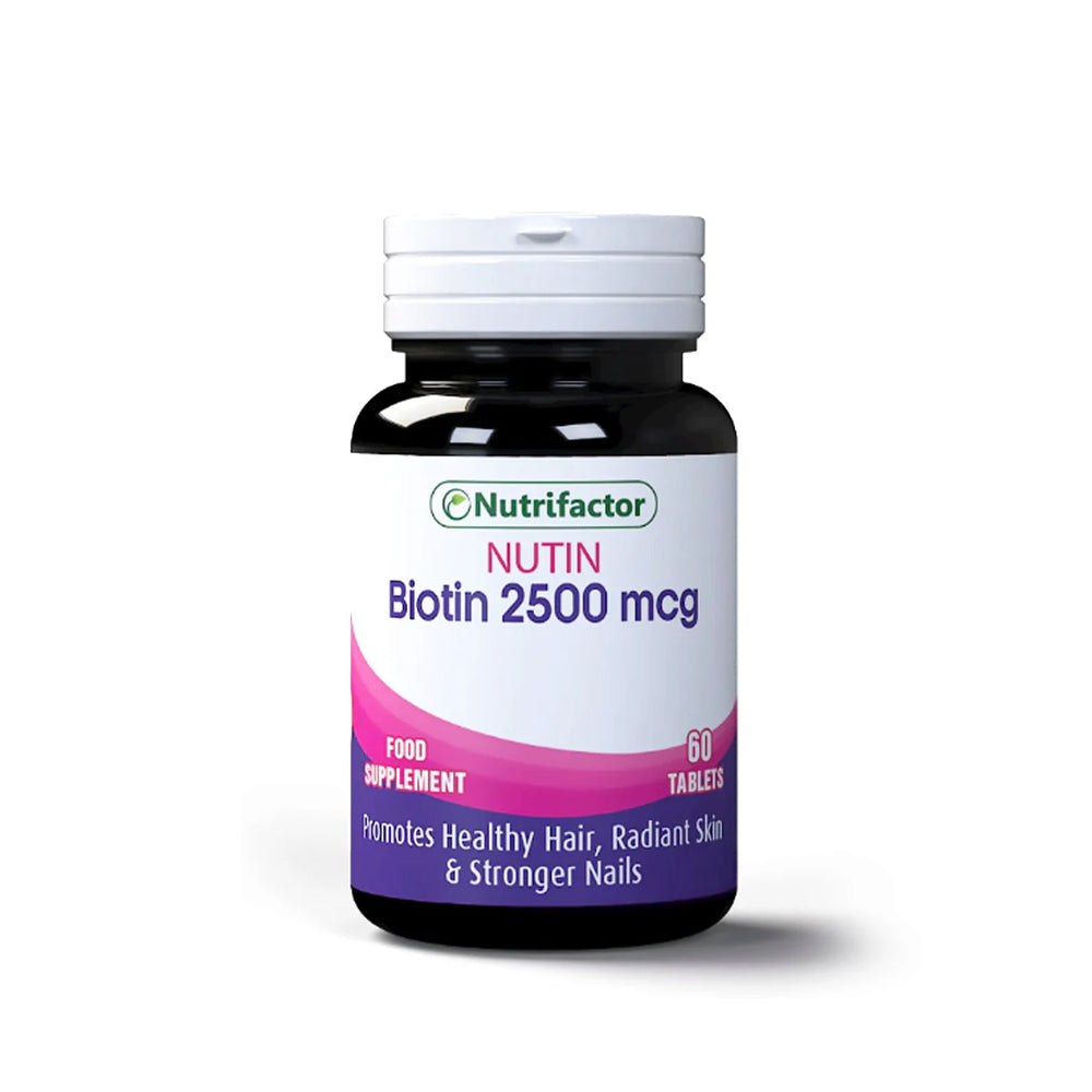 Nutrifactor Nutin Biotin 2500mcg Tab 60s - Snapcart.pk