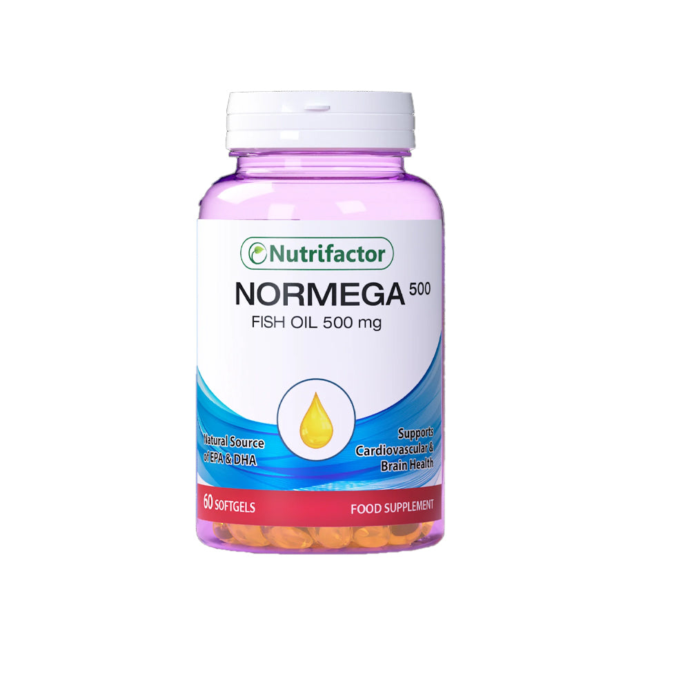 Nutrifactor Normega Fish Oil 500mg 60 Softgels - Snapcart.pk