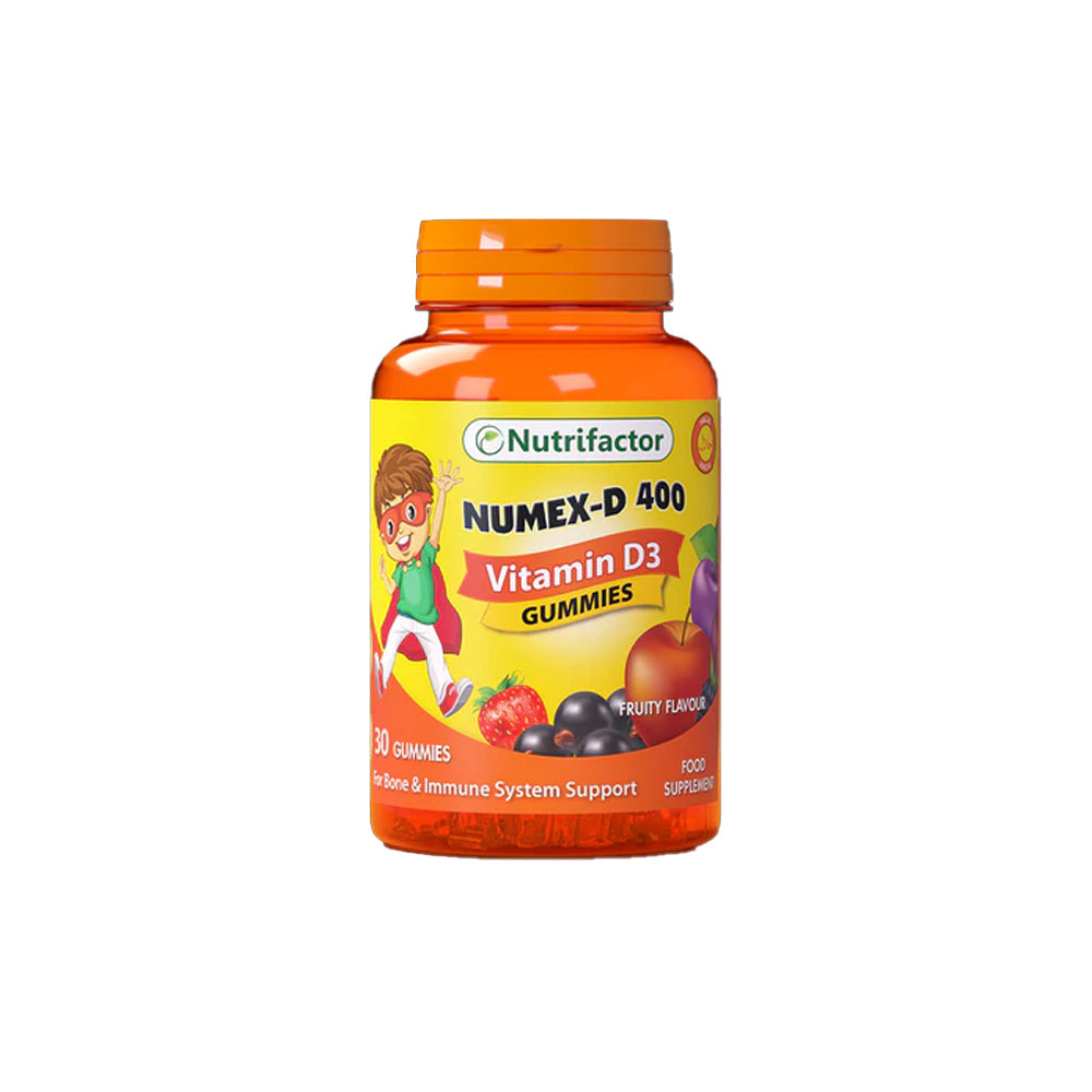 Nutrifactor Numex-d 400 Vitamin D3 Gummies 30s - Snapcart.pk