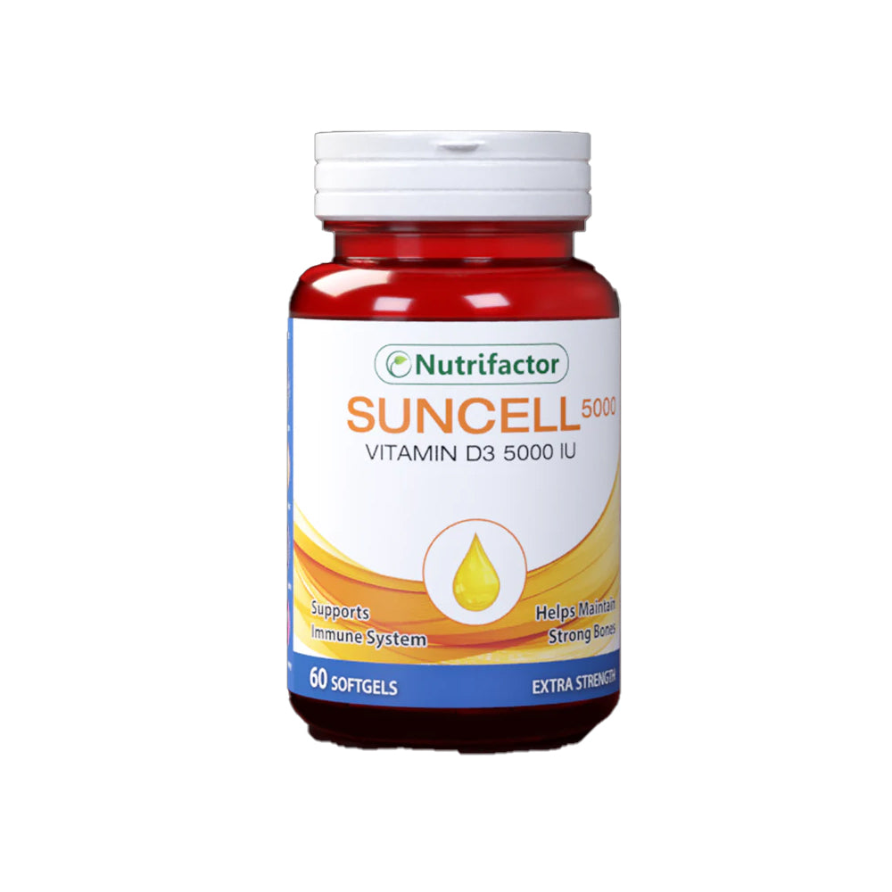 Nutrifactor Suncell Vit D3 5000iu Softgels 60s - Snapcart.pk
