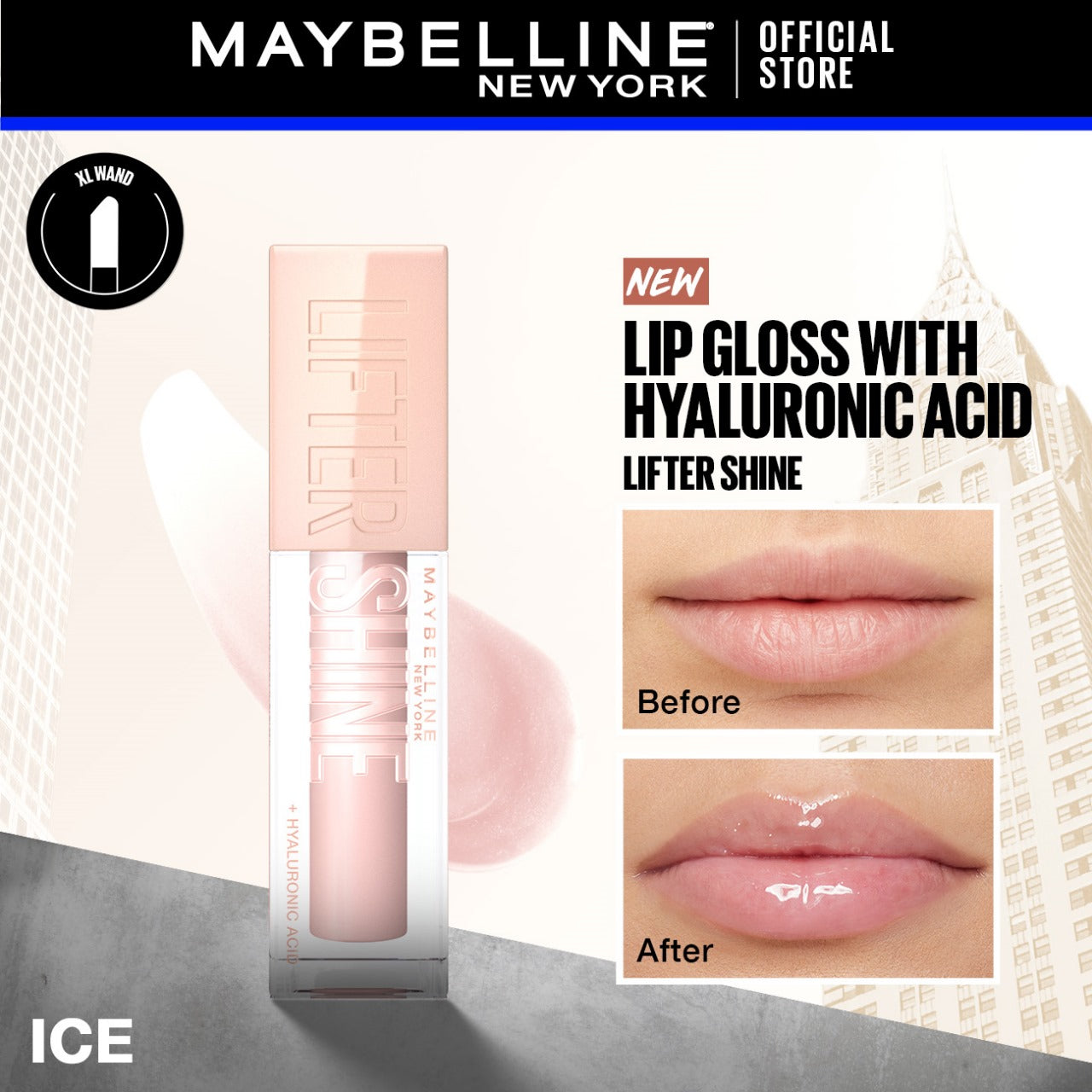 Maybelline - Lifter Shine Hydrating Lip Gloss