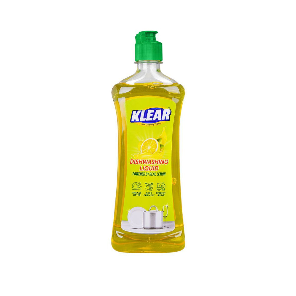 Klear Dishwashing Liquid Lemon 500ml - Snapcart.pk