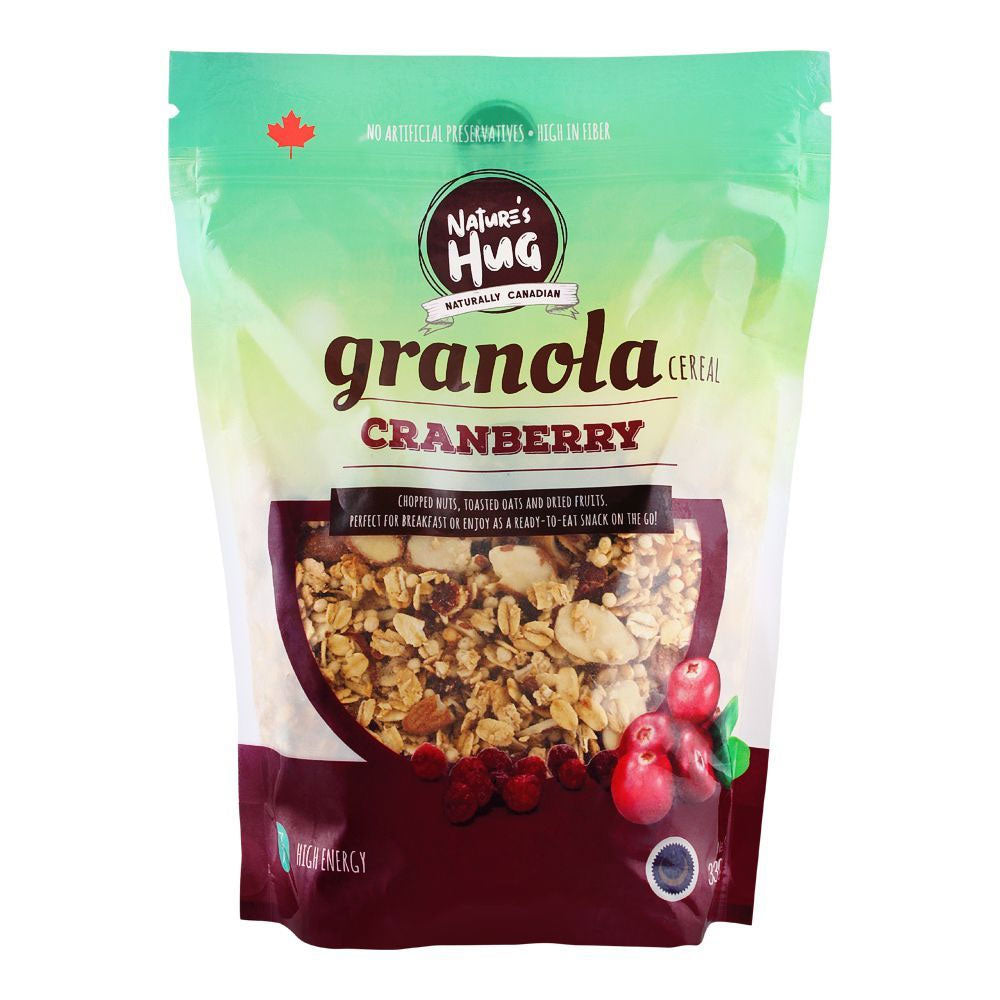 Nature's Hug Granola Cereal Cranbery 283gm