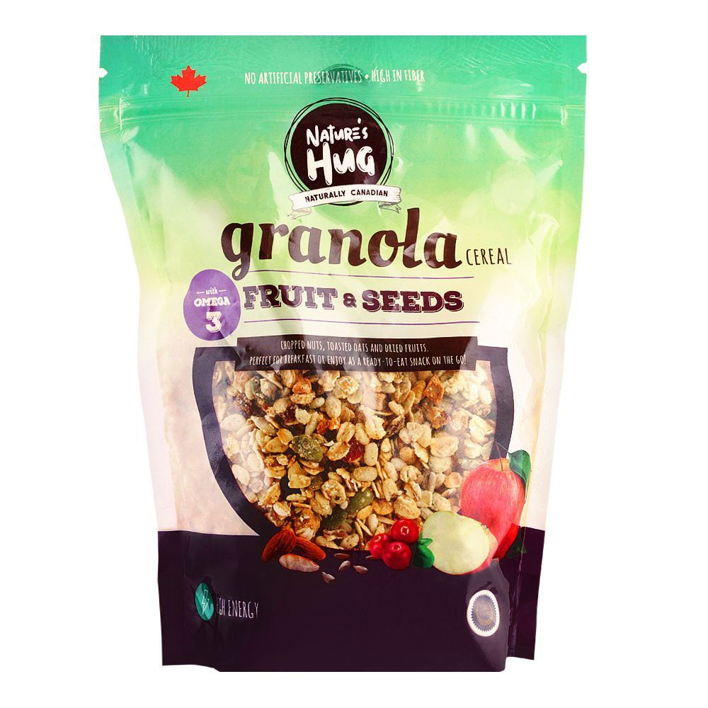 Nature's Hug Granola Cereal Fruit & Seeds 283g
