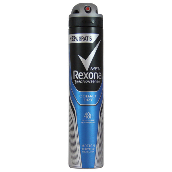 Rexona Deodorant Spray For Men Cobalt Dry 200Ml