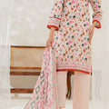 Aizal Stitched 3 Piece Printed Lawn Collection'2025-D-646-Pink