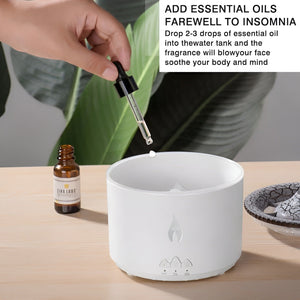 Volcano Humidifier | Flame Air Diffuser Volcano Humidifier For Room | Wireless Humidifier | Aromatherapy Volcano Diffuser - My Store