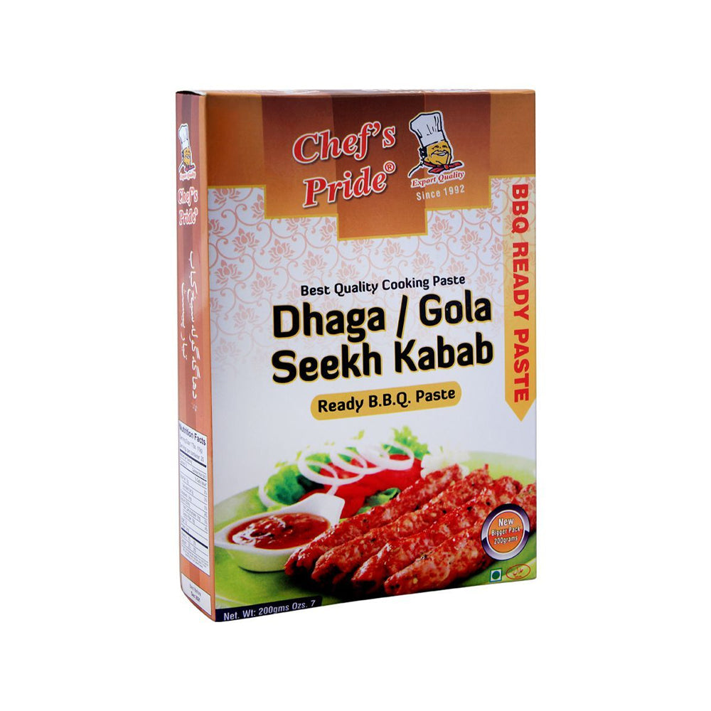 Chef's Pride Dhaga & Gola Seekh Kabab Masala 200g - Snapcart.pk