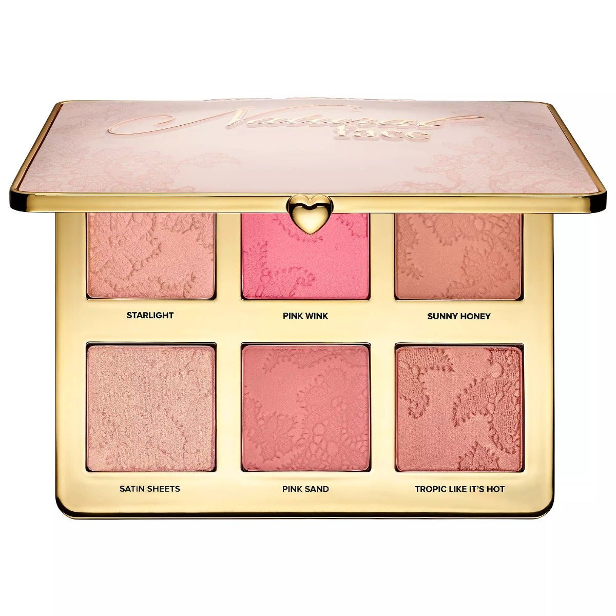 Too Faced Natural Face Highlight Blush and Bronzing Veil Face Palette