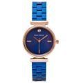 Mini Focus Blue Stainless Steel Blue Dial Quartz Watch for Ladies - MF0309L-04