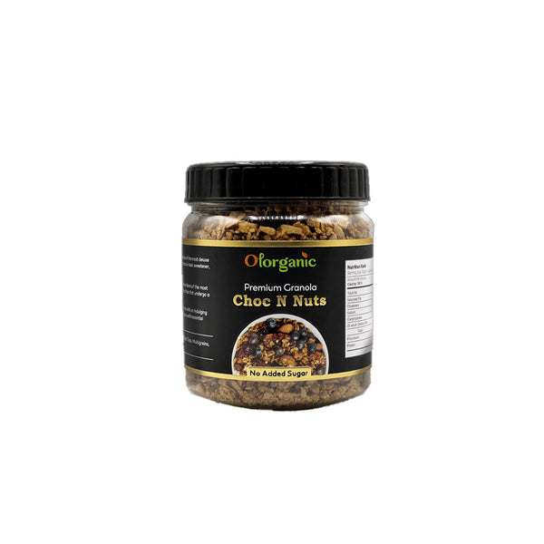 Olorganic Premium Granola Choc N Nuts Jar 300g - Snapcart.pk