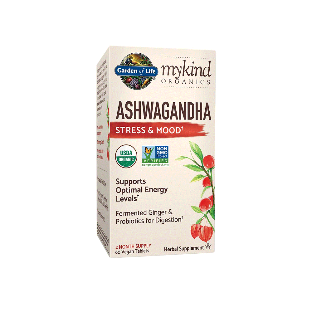 Garden Of Life Ashwagandha Stress & Mood Tablets 60s - Snapcart.pk