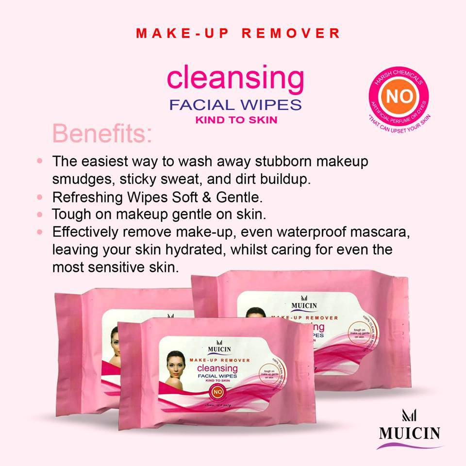 MUICIN - Cleansing Facial Wipes Makeup Removing - My Store