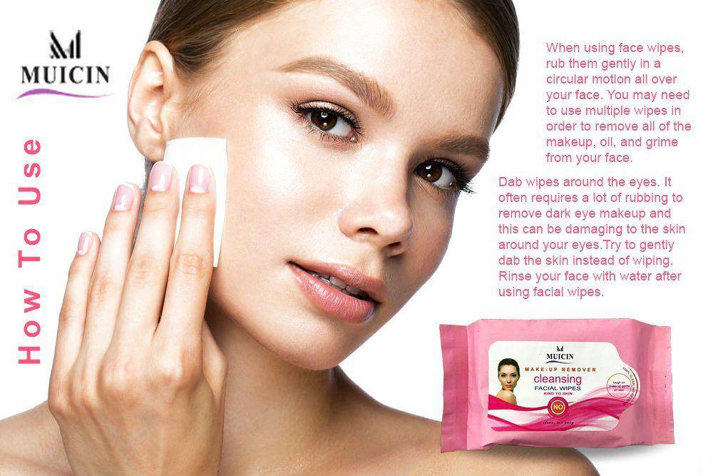 MUICIN - Cleansing Facial Wipes Makeup Removing - My Store