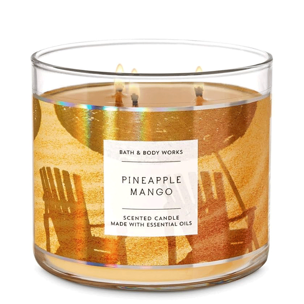 Bath & Body Works Pineapple Mango Scented Candle 411g