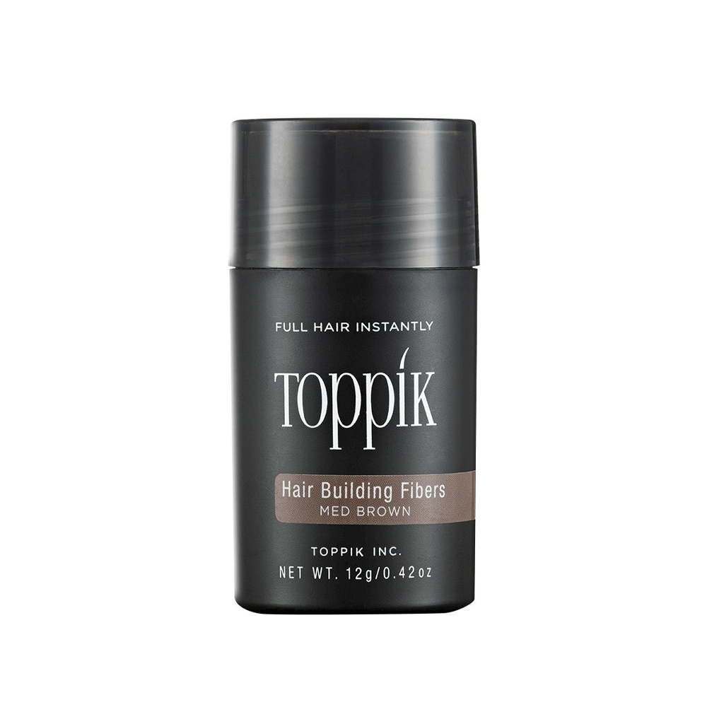 Toppik Hair Building Fibers Med Brown 12g (usa) - Snapcart.pk