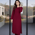Solids By Silcot Stitched 2 Piece Korean Linen Suit-Mono Seoul