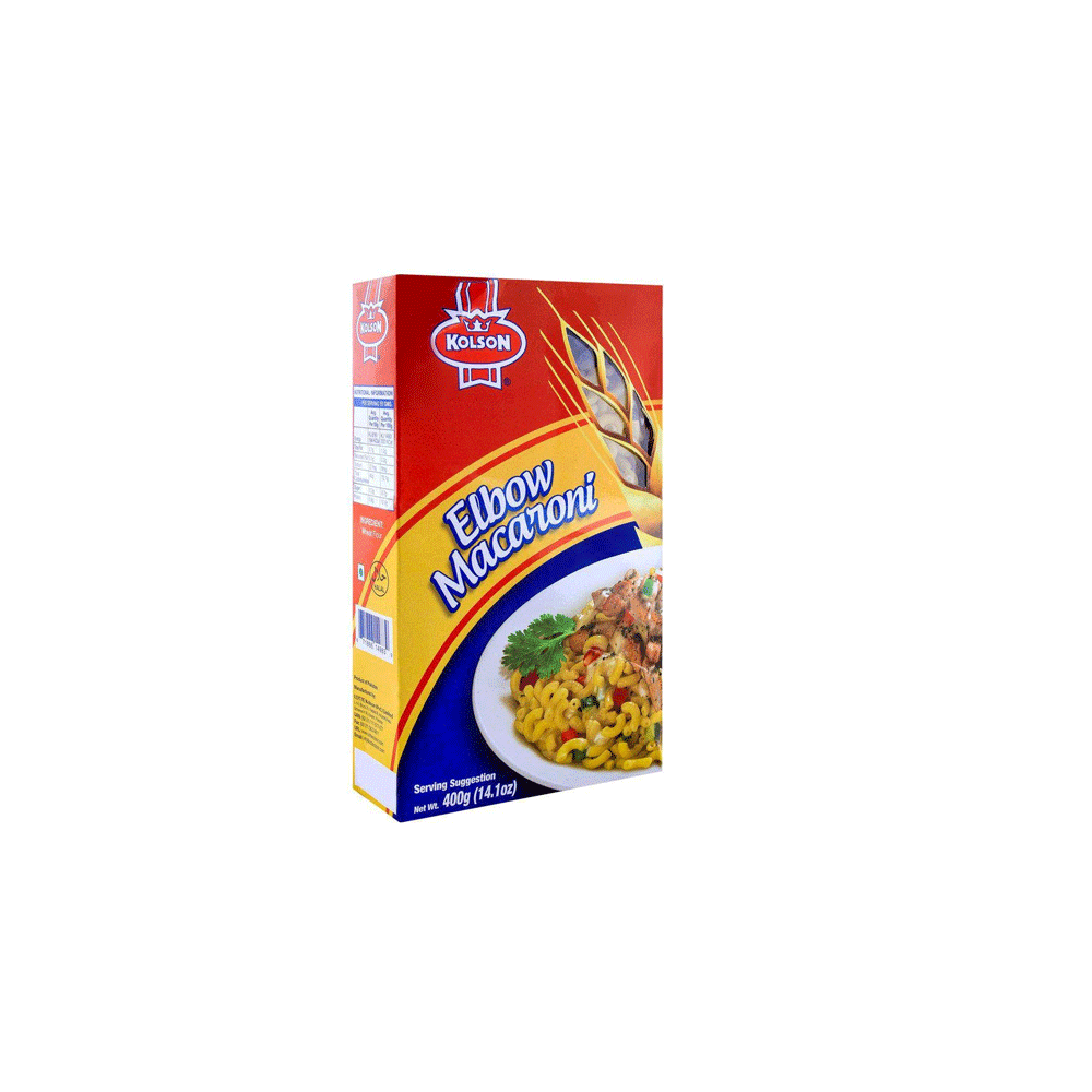 Kolson Elbow Macaroni 400g - Snapcart.pk