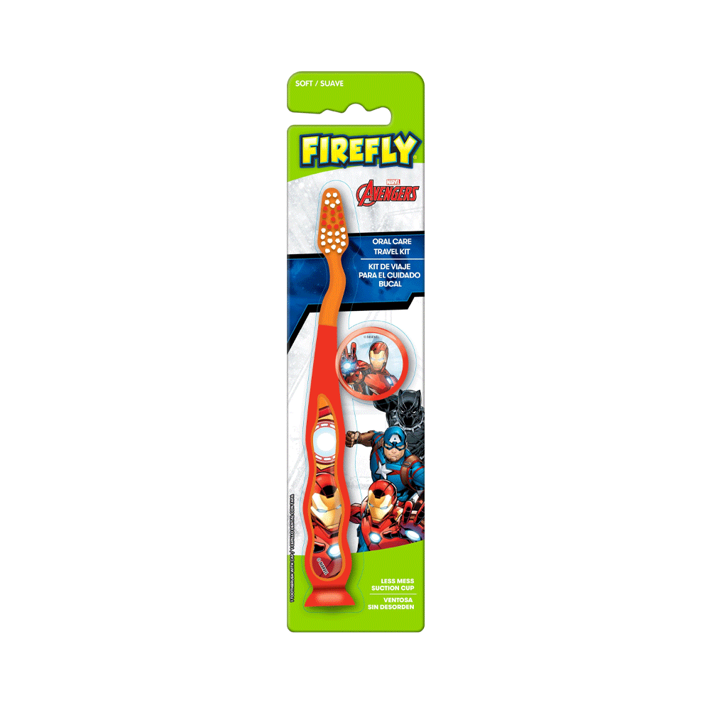 Firefly Avengers Travel Kit Toothbrush FIREFLY