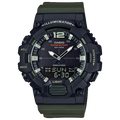 Casio Illuminator Black Silicone Strap Strap Black Dial Quartz Watch for Gents - HDC-700-3AVDF (AG)