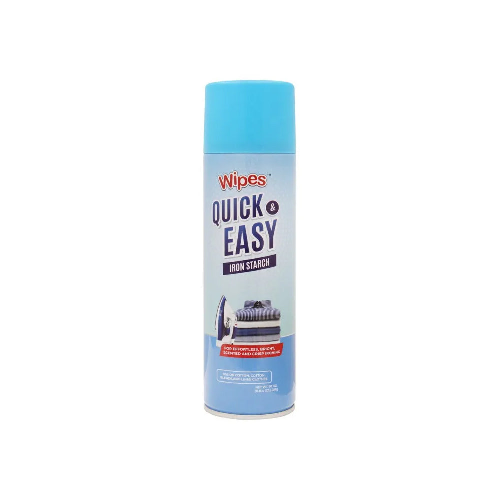 Wipes Quick & Easy Iron Starch Spray 567g - Snapcart.pk