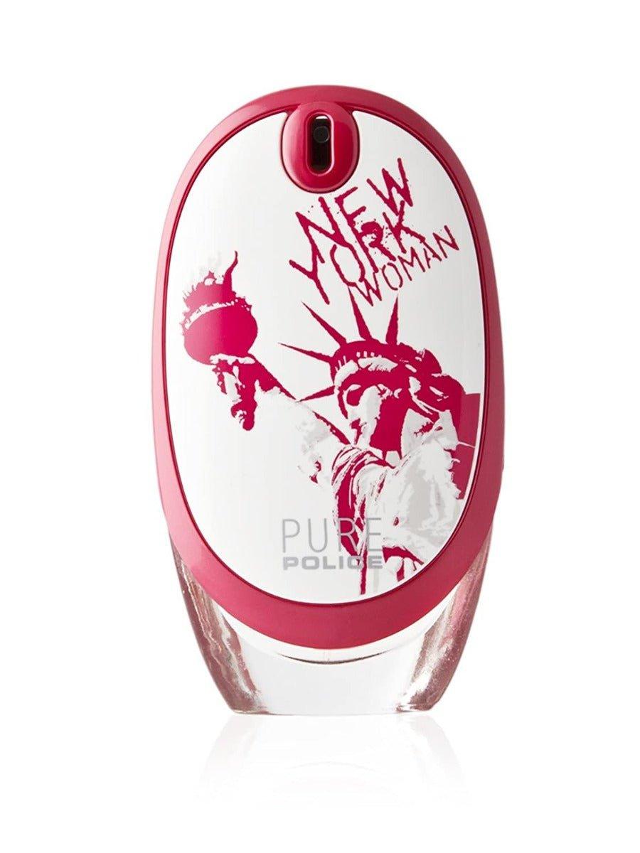 Police Pure New York EDT Vapo for Women, White and Pink, 75ml-Perfume