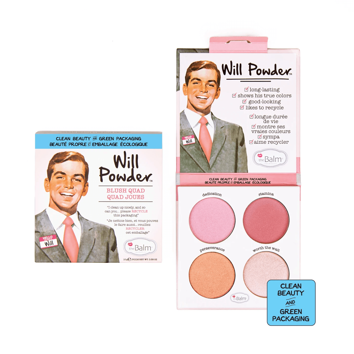 The Balm Will Powder Blush Quad