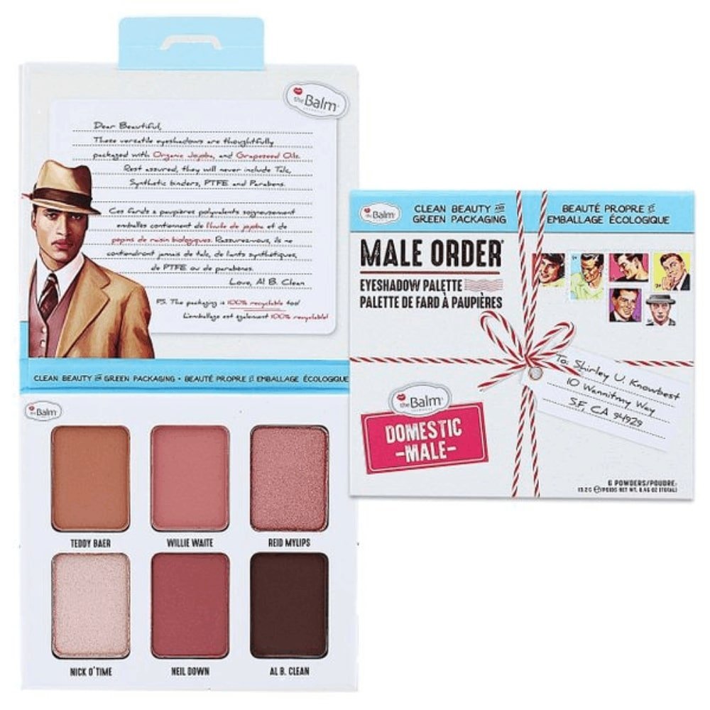 The Balm Male Order Eyeshadow Palette Domestic Male