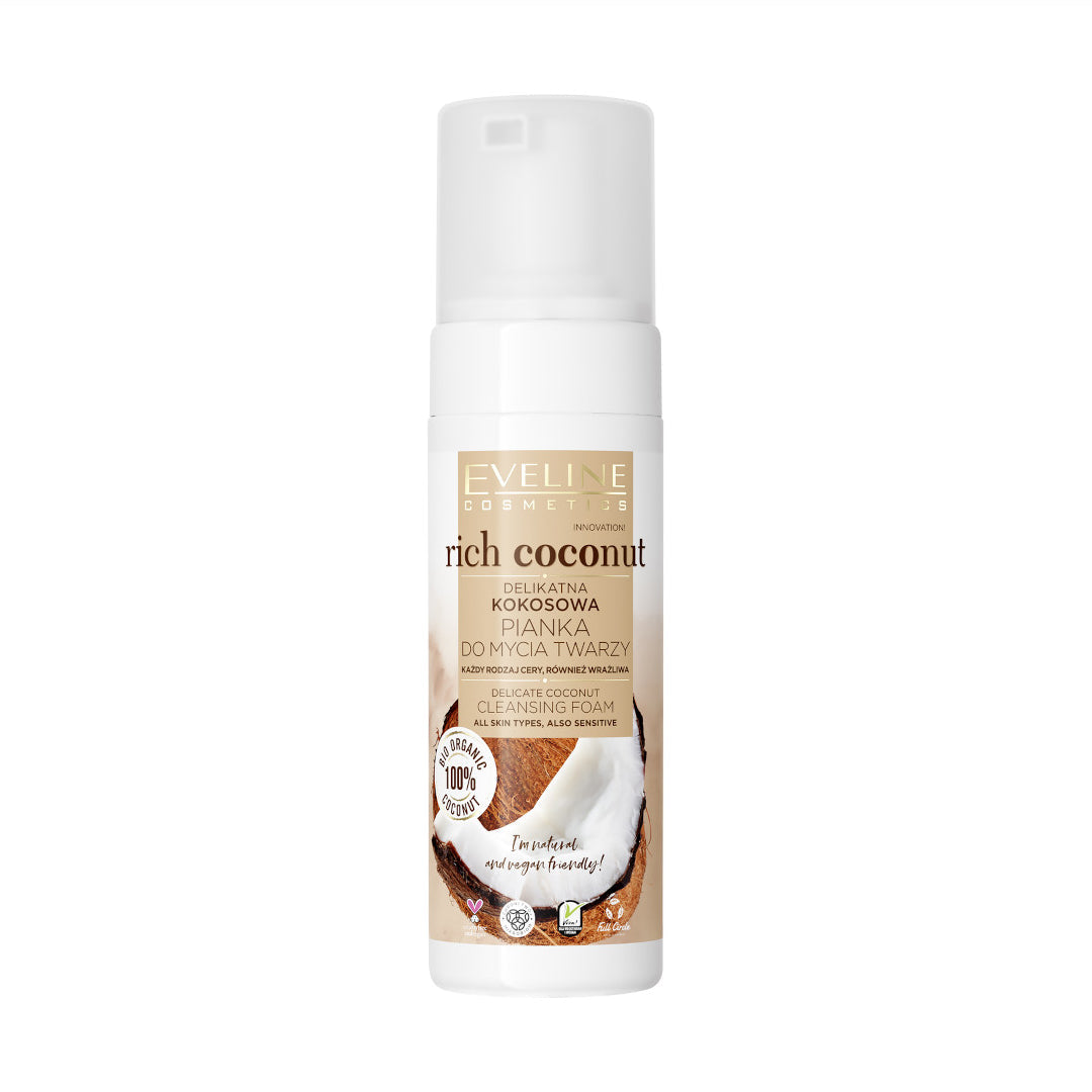 Eveline Rich Coconut Cleansing Foam 150Ml