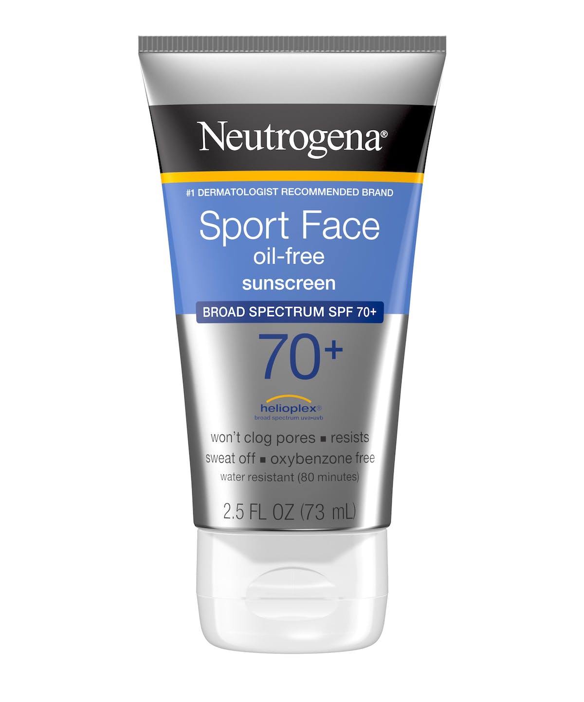 Neutrogena Sport Face Oil-Free Sunscreen Broad Spectrum SPF 70+ 73ml