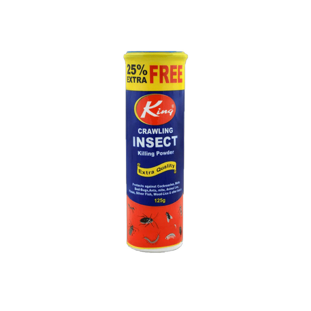 King Crawing Insect Killing Powder 125g - Snapcart.pk