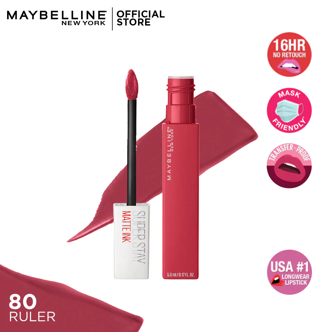 Maybelline - Superstay Matte Ink Liquid Lipstick 80 Ruler