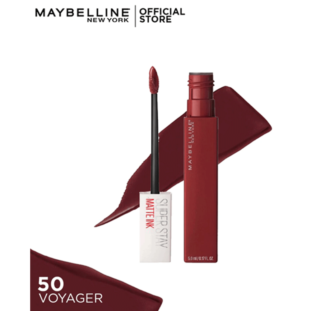 Maybelline Super Stay Matte Ink 50 Voyager - Snapcart.pk