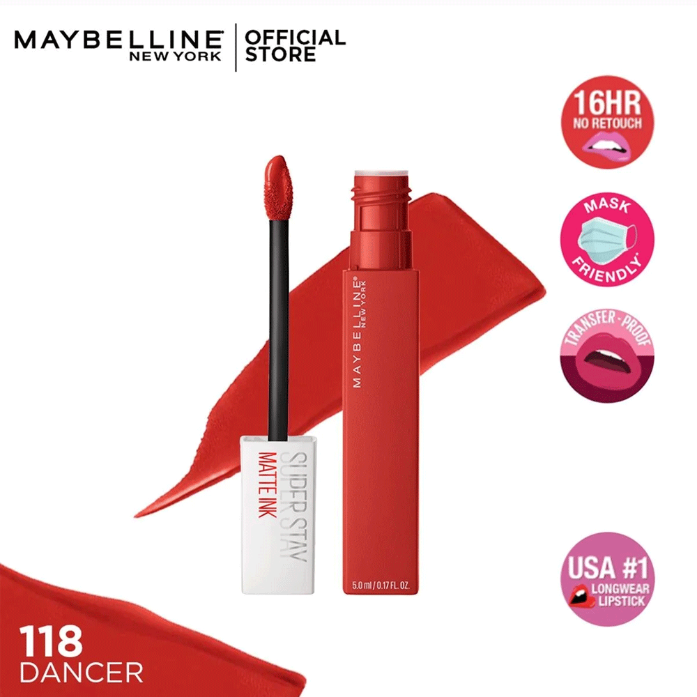 Maybelline Matt Ink Nu 118 - Snapcart.pk