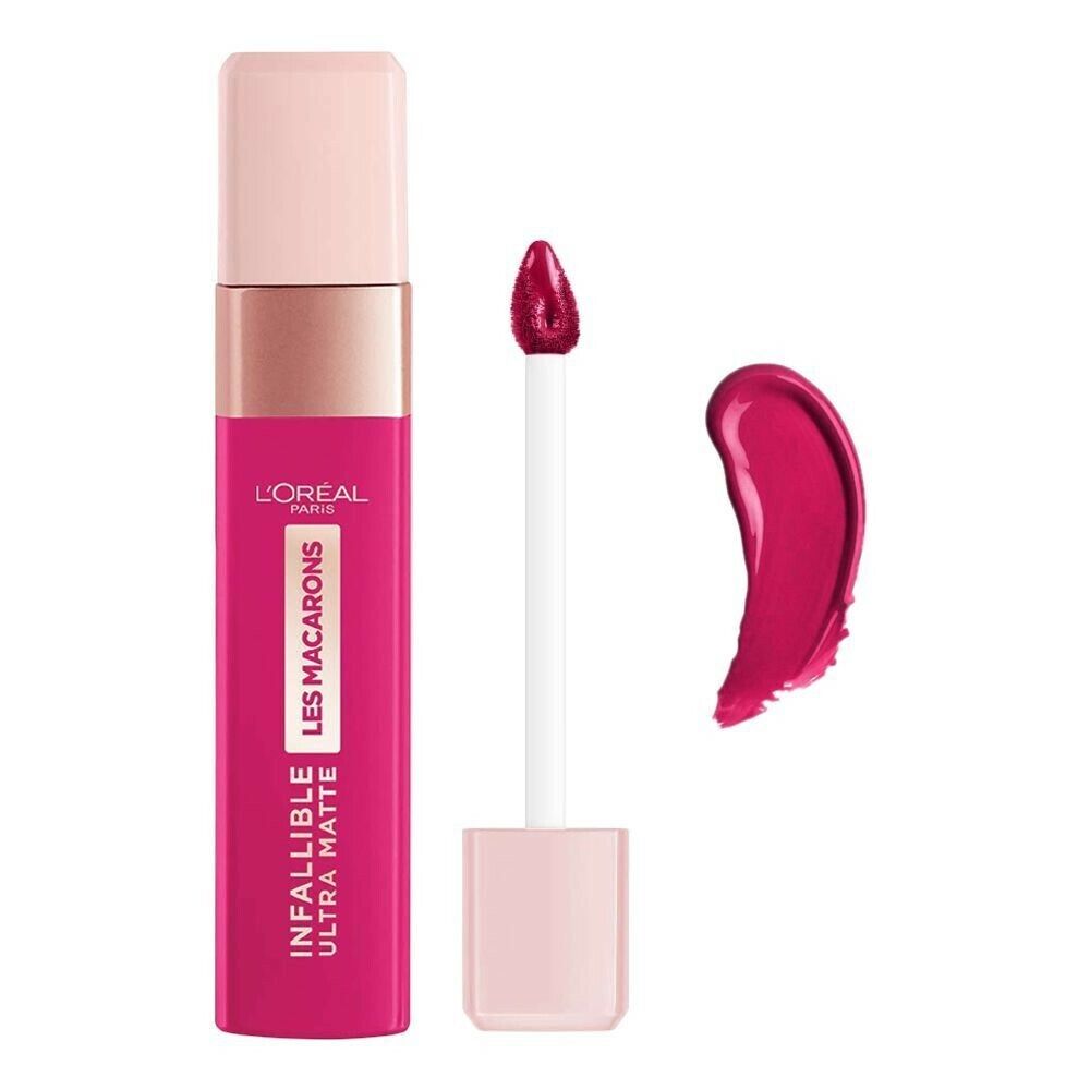 LOreal Infallible Ultra Matte Liquid Lipstick, Les Macarons -838 Berry Cherie