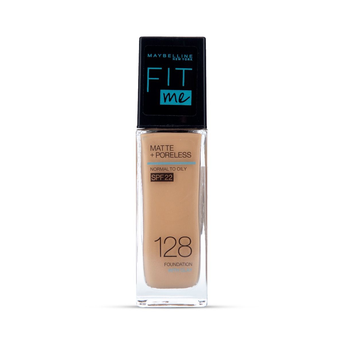 Maybelline Fit Me Matte+Poreless Foundation For Normal To Oily Skin -128 Warm Nude 30Ml