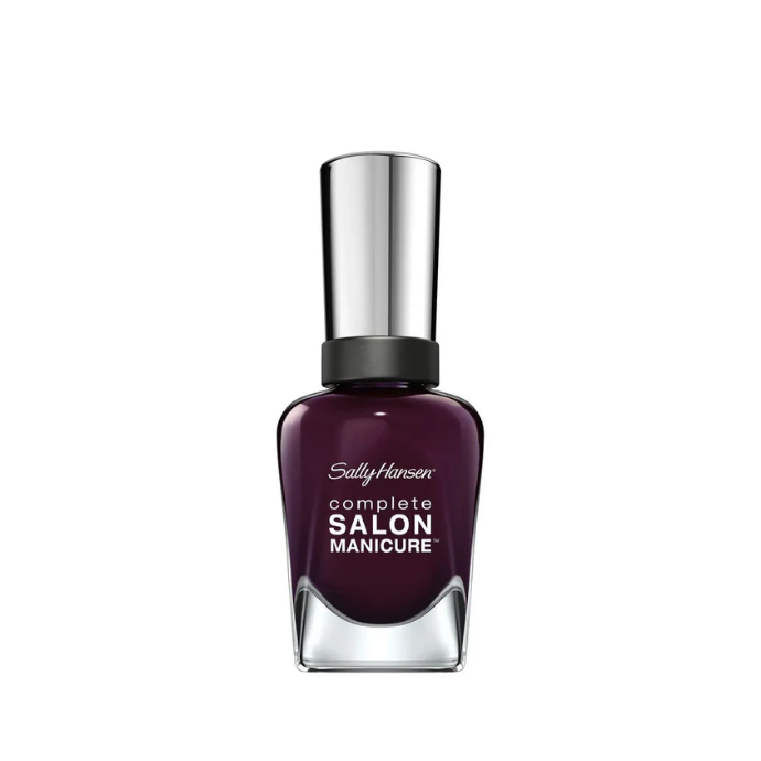 Sally Hansen Salon Manicure Nail Polish - 441 Pat On The Black 7Ml