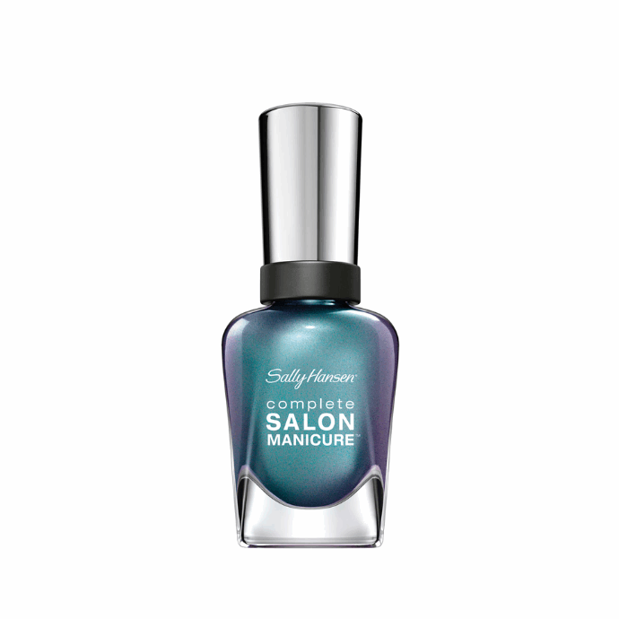 Sally Hansen Complete Salon Manicure Nail Color -  Black and Blue 14.7Ml