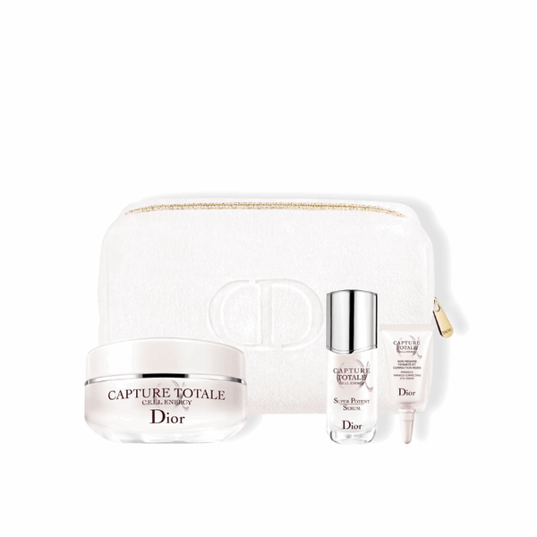 Dior Capture Totale Total Anti-Aging Skincare Ritual Set 3Piecs+Bag