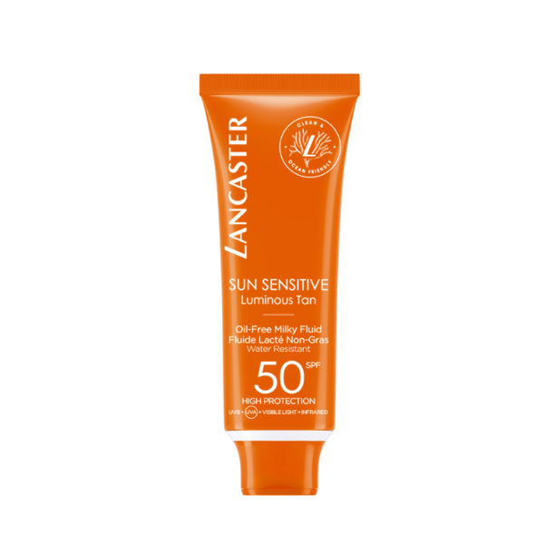 Lancaster Sun Sensitive Luminous Tan Oil Free Milky Fluid SPF50  50Ml