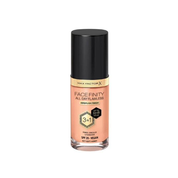 Max Factor Facefinity 3 In 1 Foundation - 77 Soft Honey 30Ml